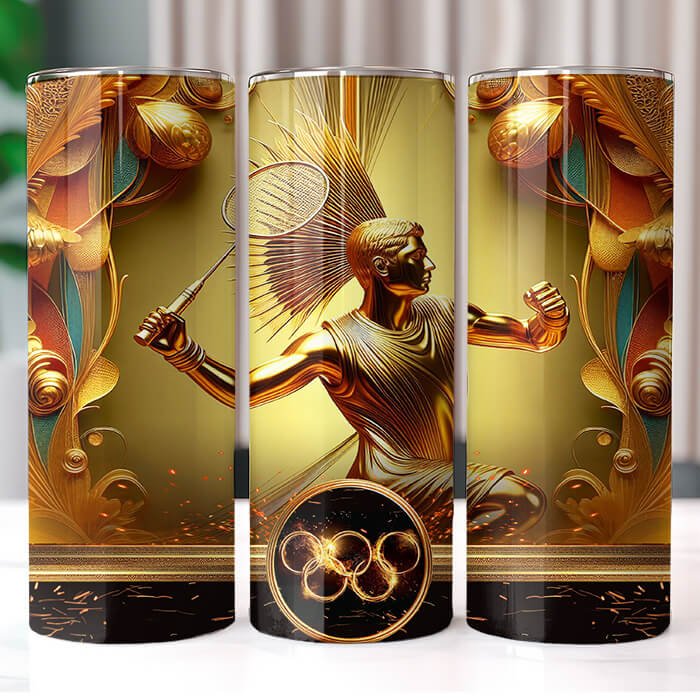 Olympics in Gold 20 oz Tumbler Bundle Sublimation Download