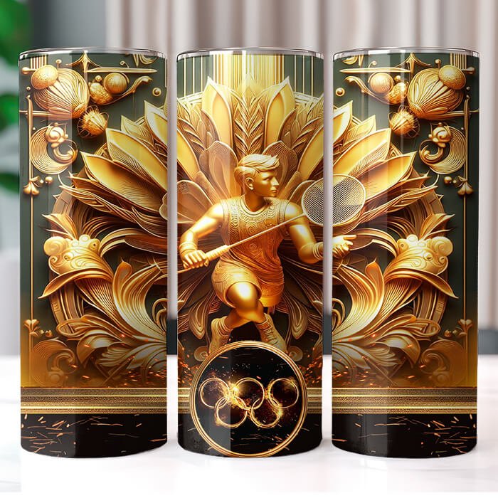 Olympics in Gold 20 oz Tumbler Bundle Sublimation Download