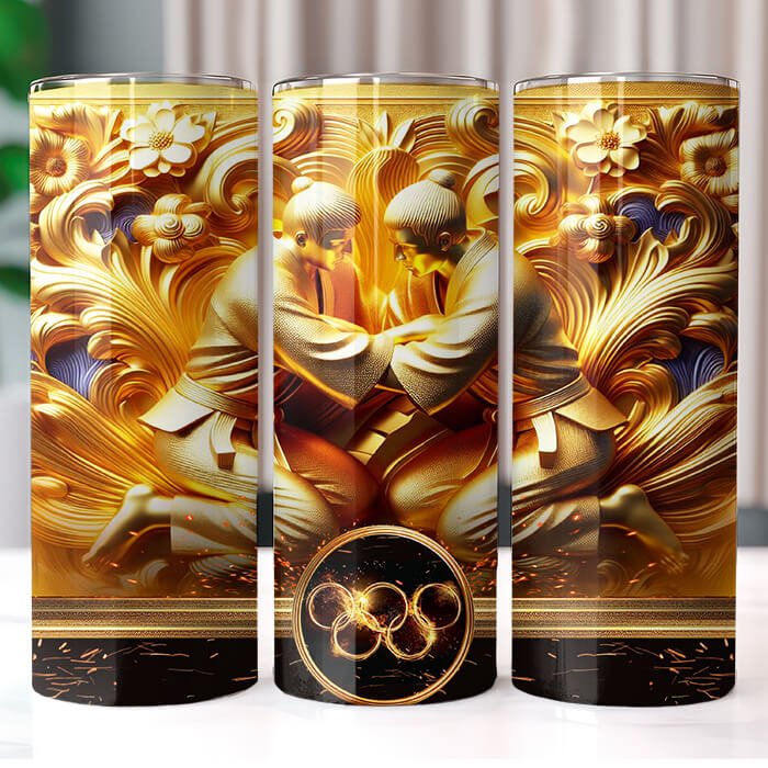 Olympics in Gold 20 oz Tumbler Bundle Sublimation Download