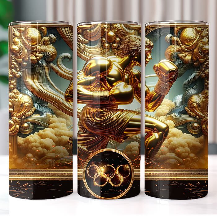 Olympics in Gold 20 oz Tumbler Bundle Sublimation Download