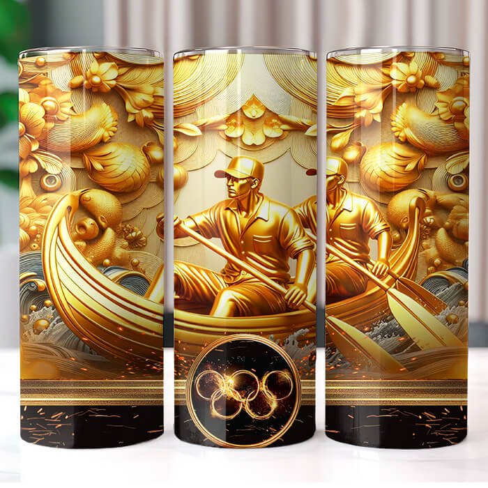 Olympics in Gold 20 oz Tumbler Bundle Sublimation Download