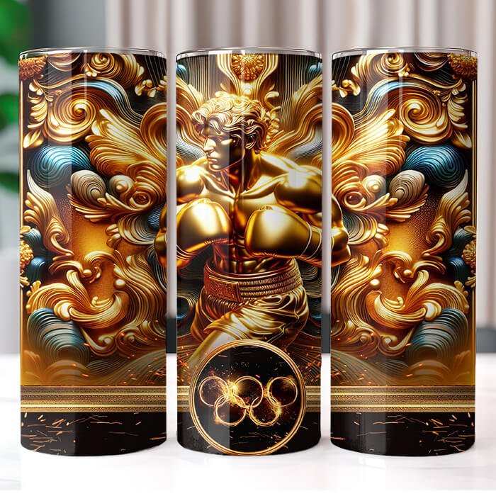 Olympics in Gold 20 oz Tumbler Bundle Sublimation Download