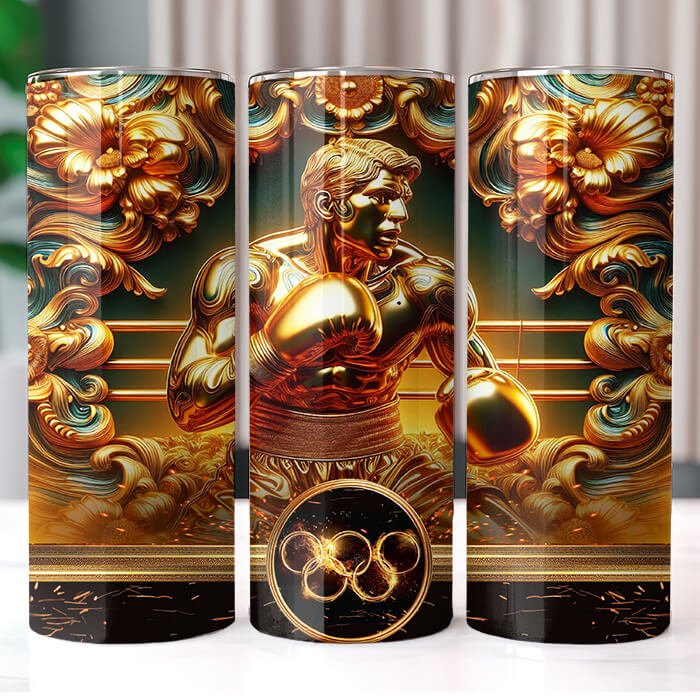 Olympics in Gold 20 oz Tumbler Bundle Sublimation Download