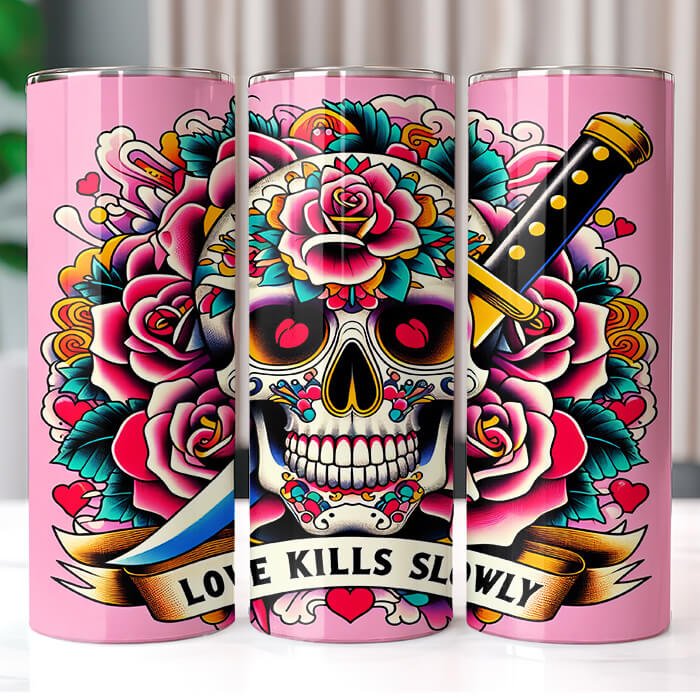 (Inspired) Ed Hardy 20 oz Tumbler Bundle Sublimation Download