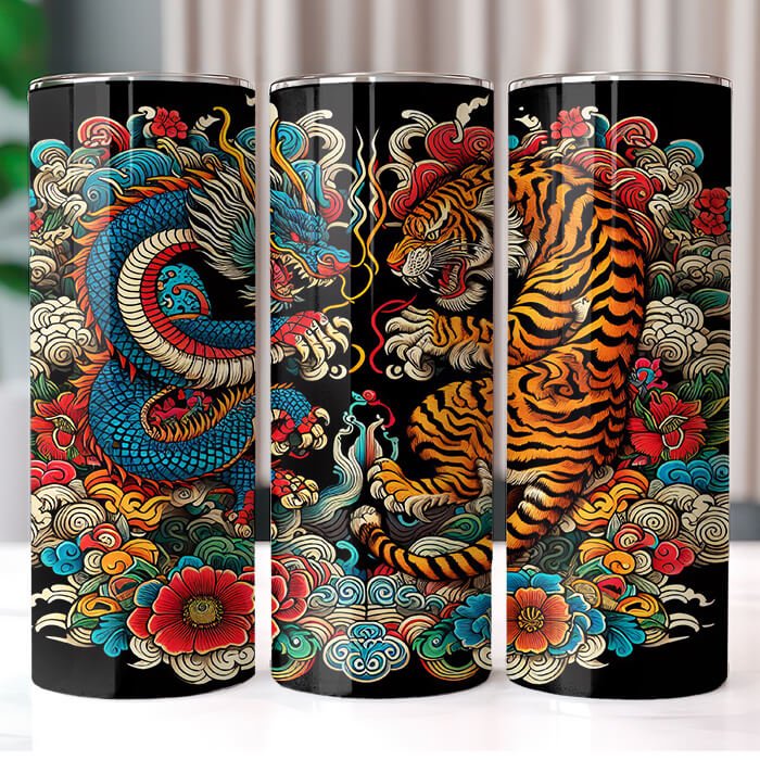 (Inspired) Ed Hardy 20 oz Tumbler Bundle Sublimation Download