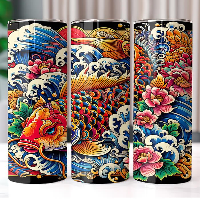 (Inspired) Ed Hardy 20 oz Tumbler Bundle Sublimation Download