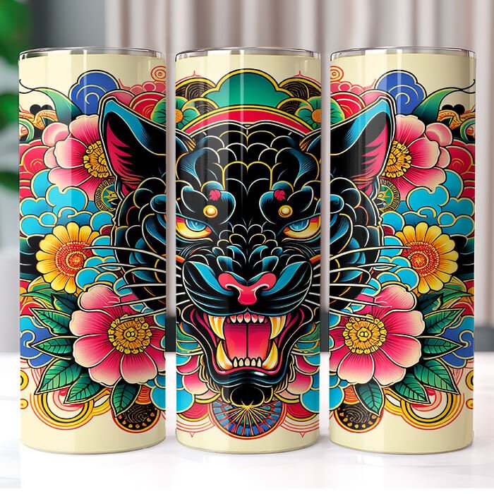 (Inspired) Ed Hardy 20 oz Tumbler Bundle Sublimation Download