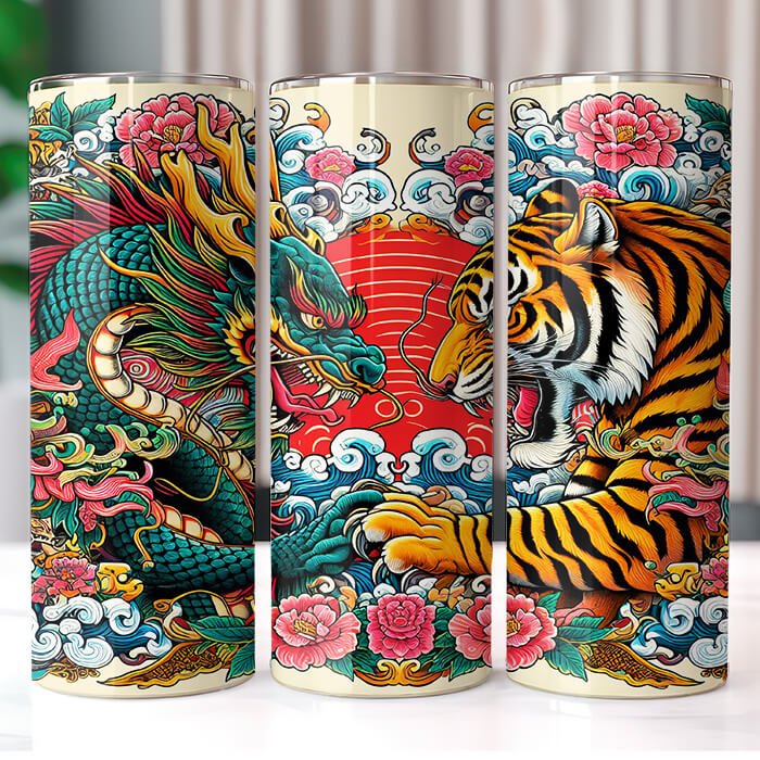 (Inspired) Ed Hardy 20 oz Tumbler Bundle Sublimation Download
