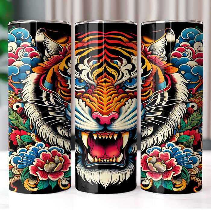 (Inspired) Ed Hardy 20 oz Tumbler Bundle Sublimation Download