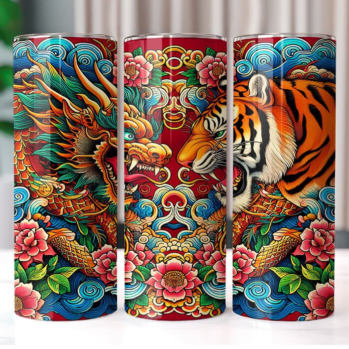 (Inspired) Ed Hardy 20 oz Tumbler Bundle Sublimation Download