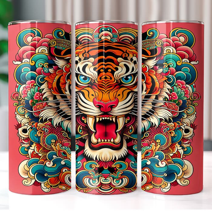 (Inspired) Ed Hardy 20 oz Tumbler Bundle Sublimation Download