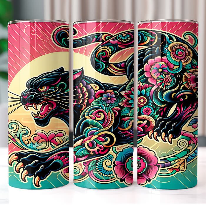 (Inspired) Ed Hardy 20 oz Tumbler Bundle Sublimation Download