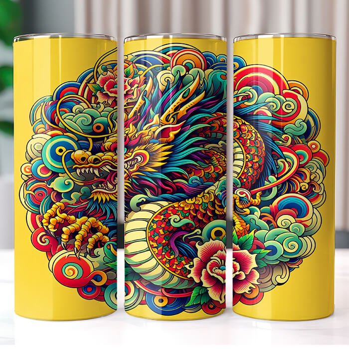 (Inspired) Ed Hardy 20 oz Tumbler Bundle Sublimation Download