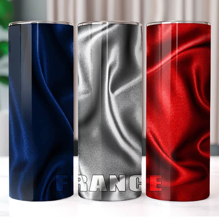 Country Wavy Flags 20 oz Tumbler Bundle Sublimation Download