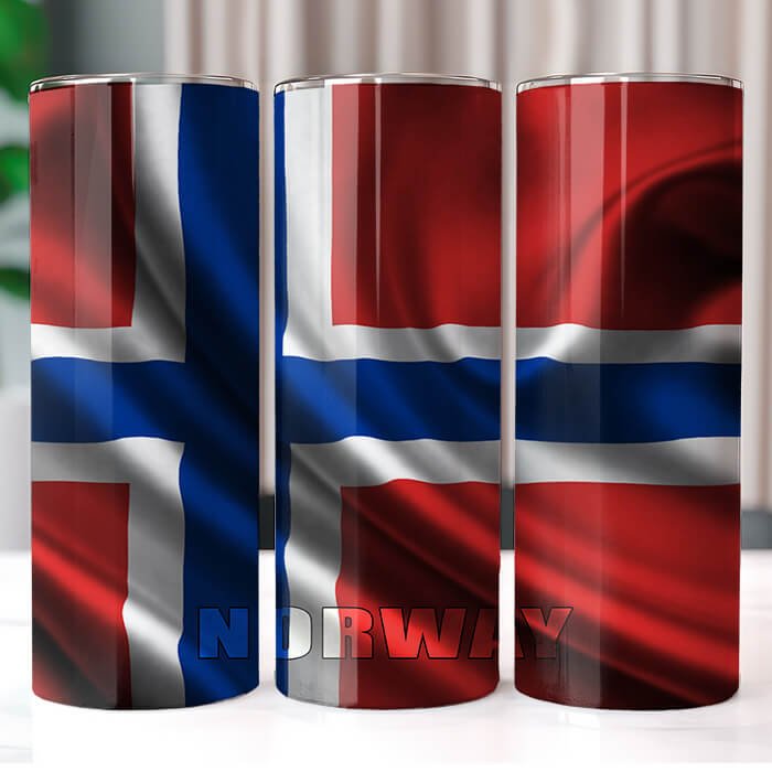 Country Wavy Flags 20 oz Tumbler Bundle Sublimation Download