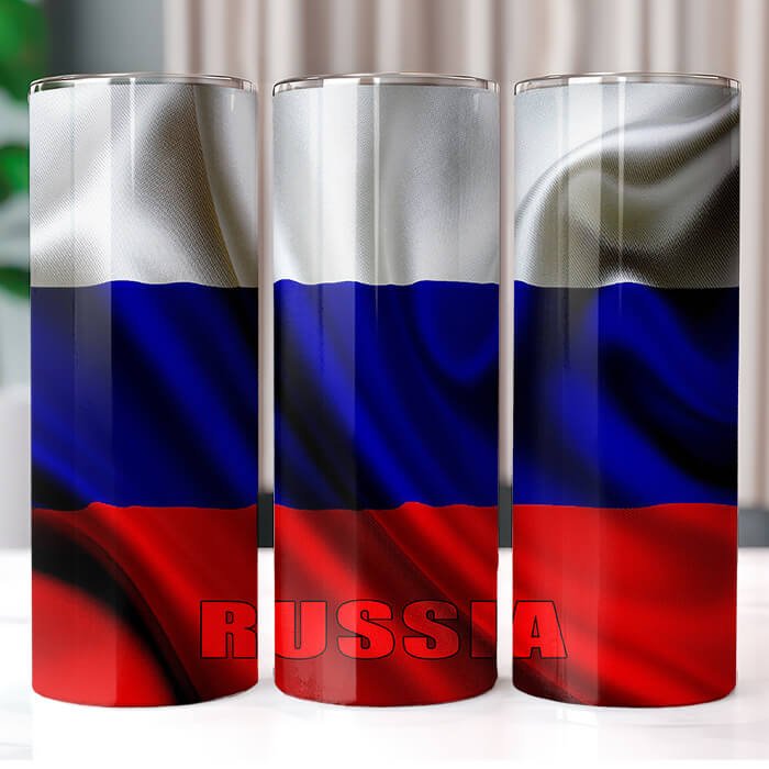 Country Wavy Flags 20 oz Tumbler Bundle Sublimation Download