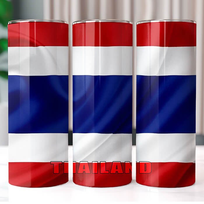 Country Wavy Flags 20 oz Tumbler Bundle Sublimation Download