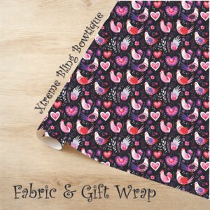 Boho Chickens Fabric