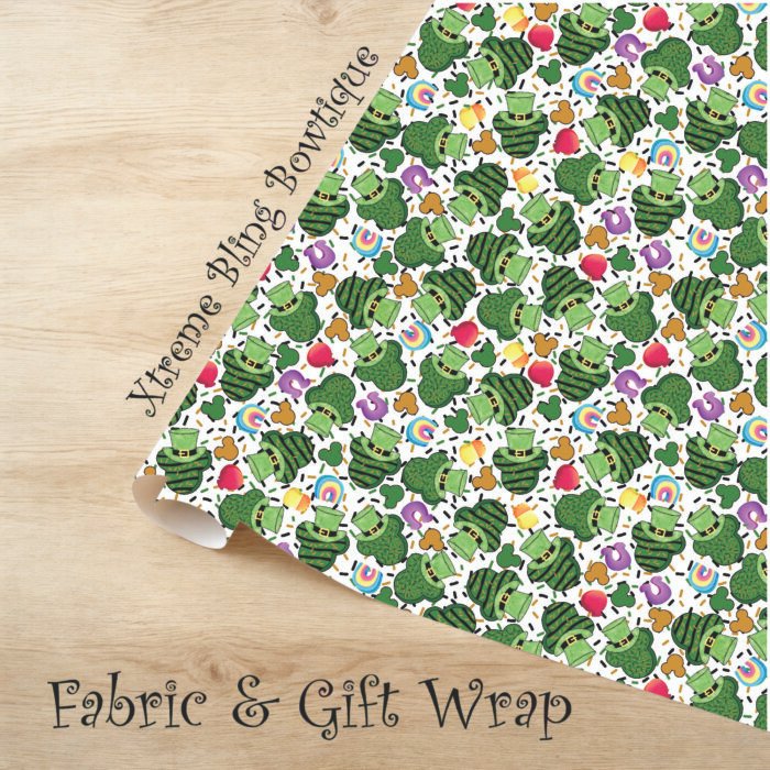 Mickey St Pattys 1 XBB Mockup Mickey 1 St Patricks Day Fabric