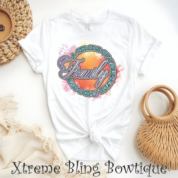 Family Circle Direct To Film (DTF) Transfer