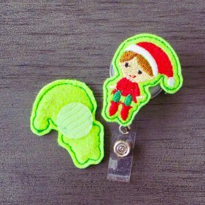 Shelf Elf Interchangeable ID Badge Reel Topper (choose between Badge Topper only or Badge Topper with your choice of Badge Reel)