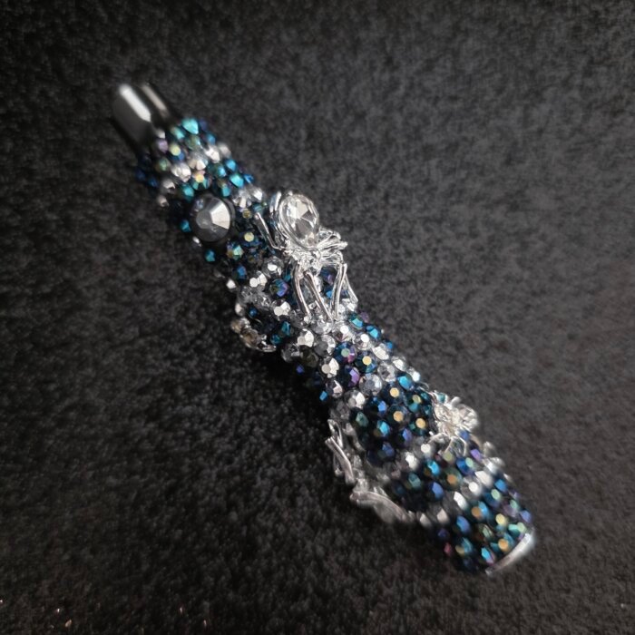Bedazzled Silver Spiders 510 Thread Battery