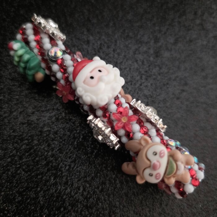 Bedazzled Christmas Themed 510 Thread Battery
